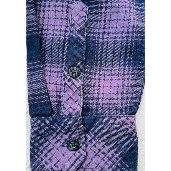 Billabong Men’s Plaid Coastline Flannel Button Down ABYWT00116 Size S - Picture 4 of 10